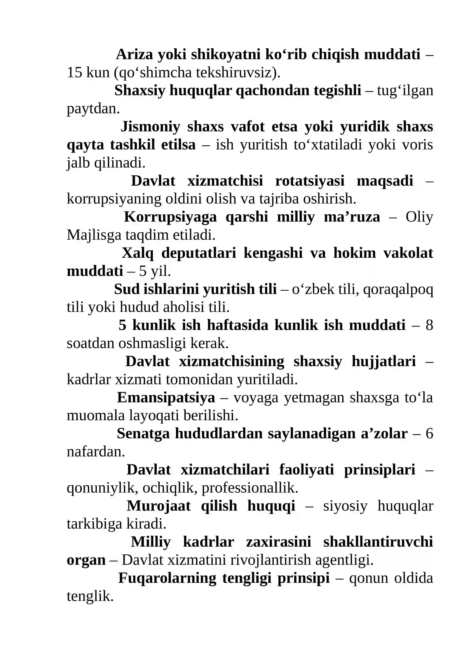 Argos test javoblari Milliy qonunchilik 4