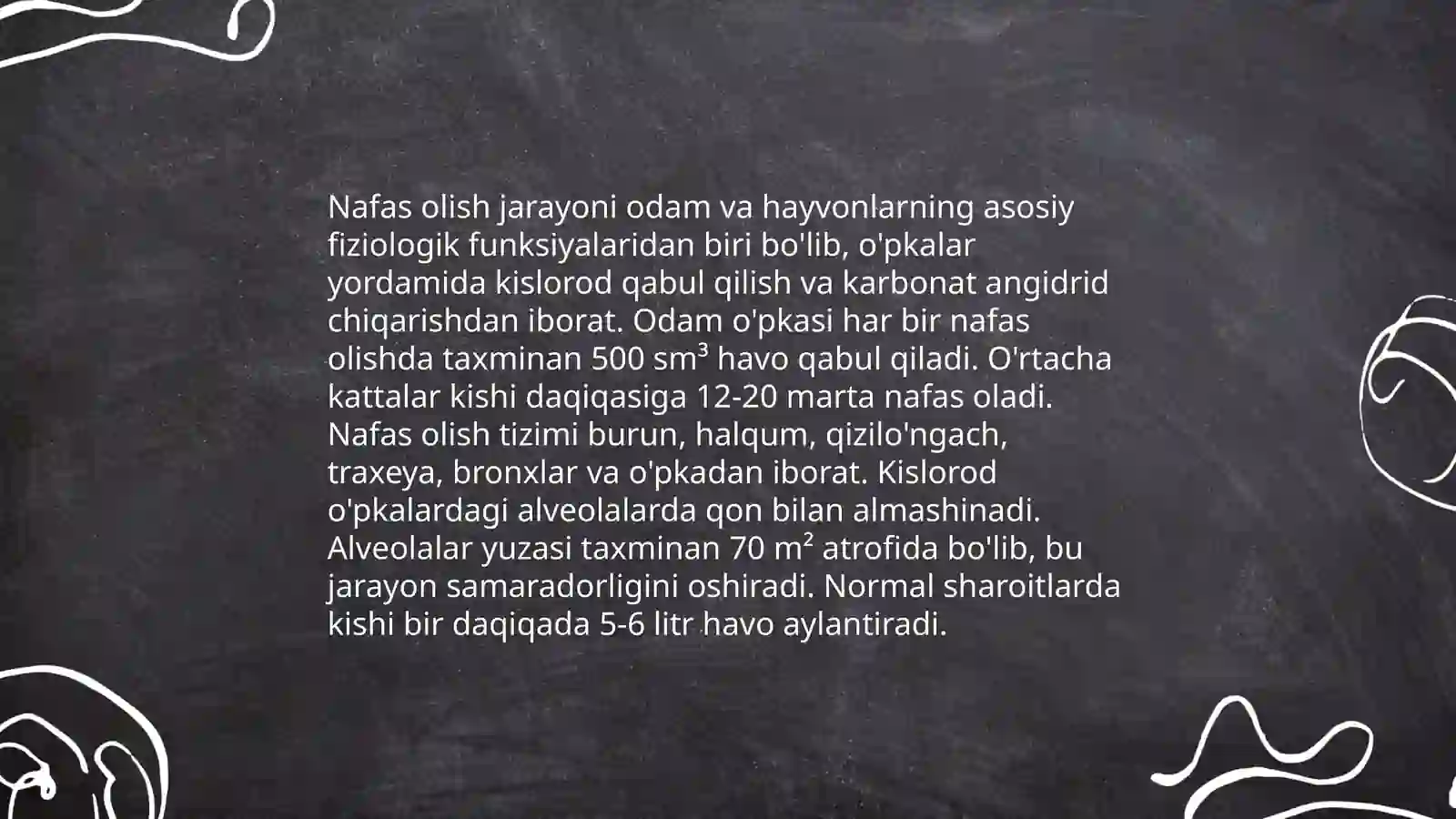 Nafas olish tizimi 4