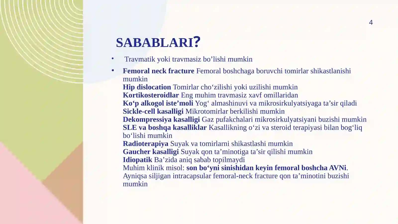 Xolboyeva Zebiniso aseptik nekroz 4