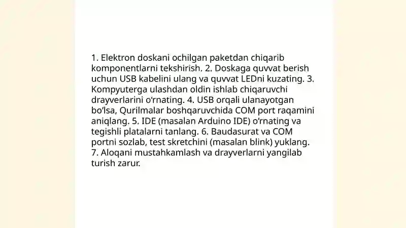 Elektron doska bilan ishlash 4
