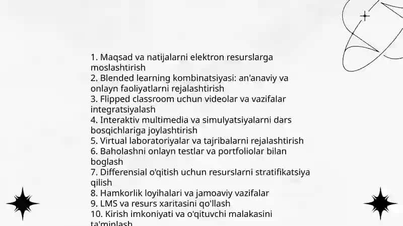 STEAM talim texnologiyasini tadbiq etishda elektron ta'lim resurslaridan foydalanish 4