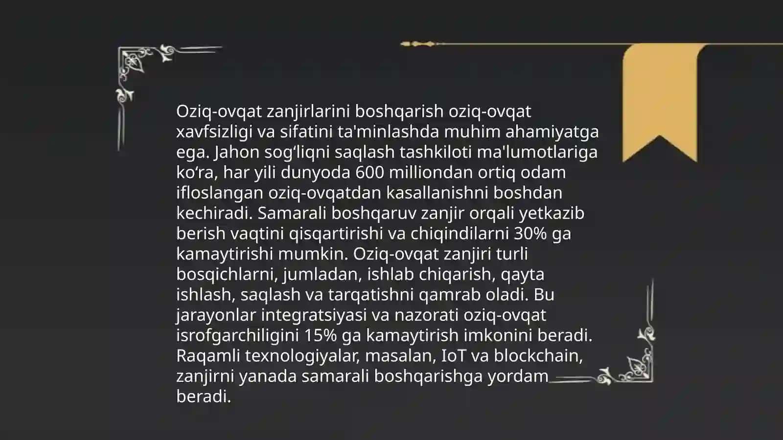 Agrobiznes klasterlari va global oziq-ovqat zanjiri 4