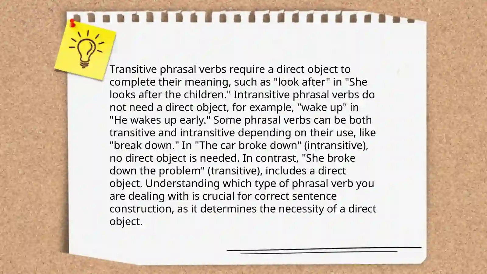 Phrasal verbs 4