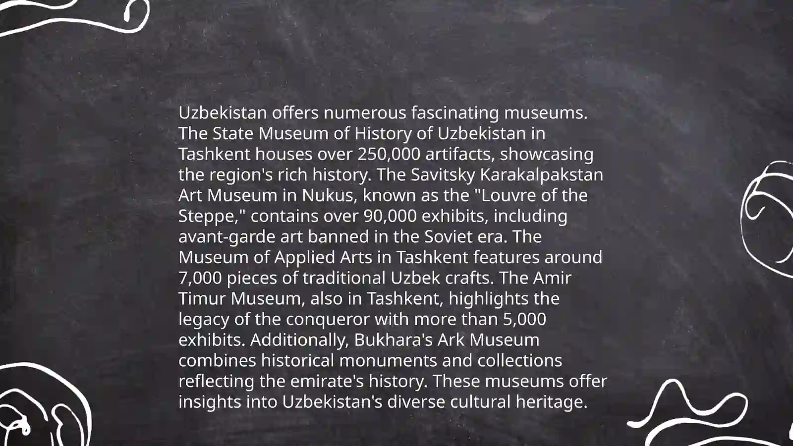Uzbekistan's museum 4