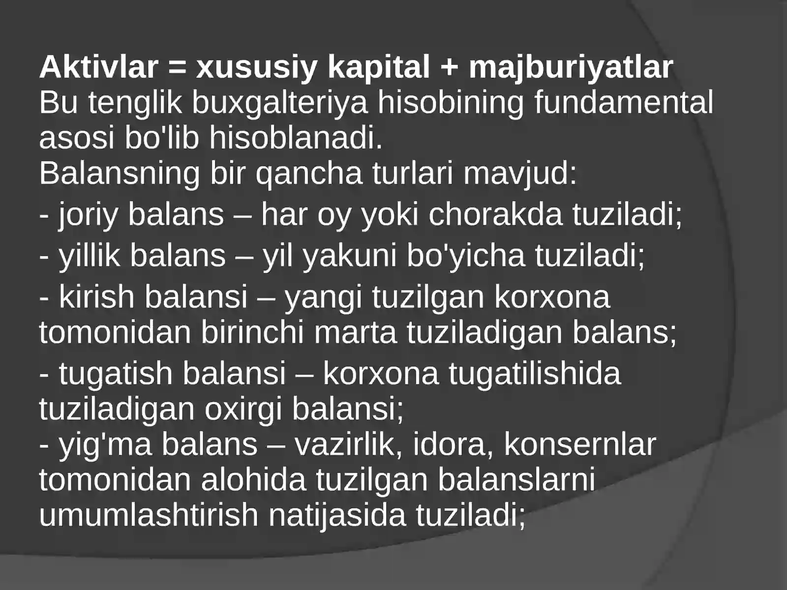 Buxgalteriya balansi 4