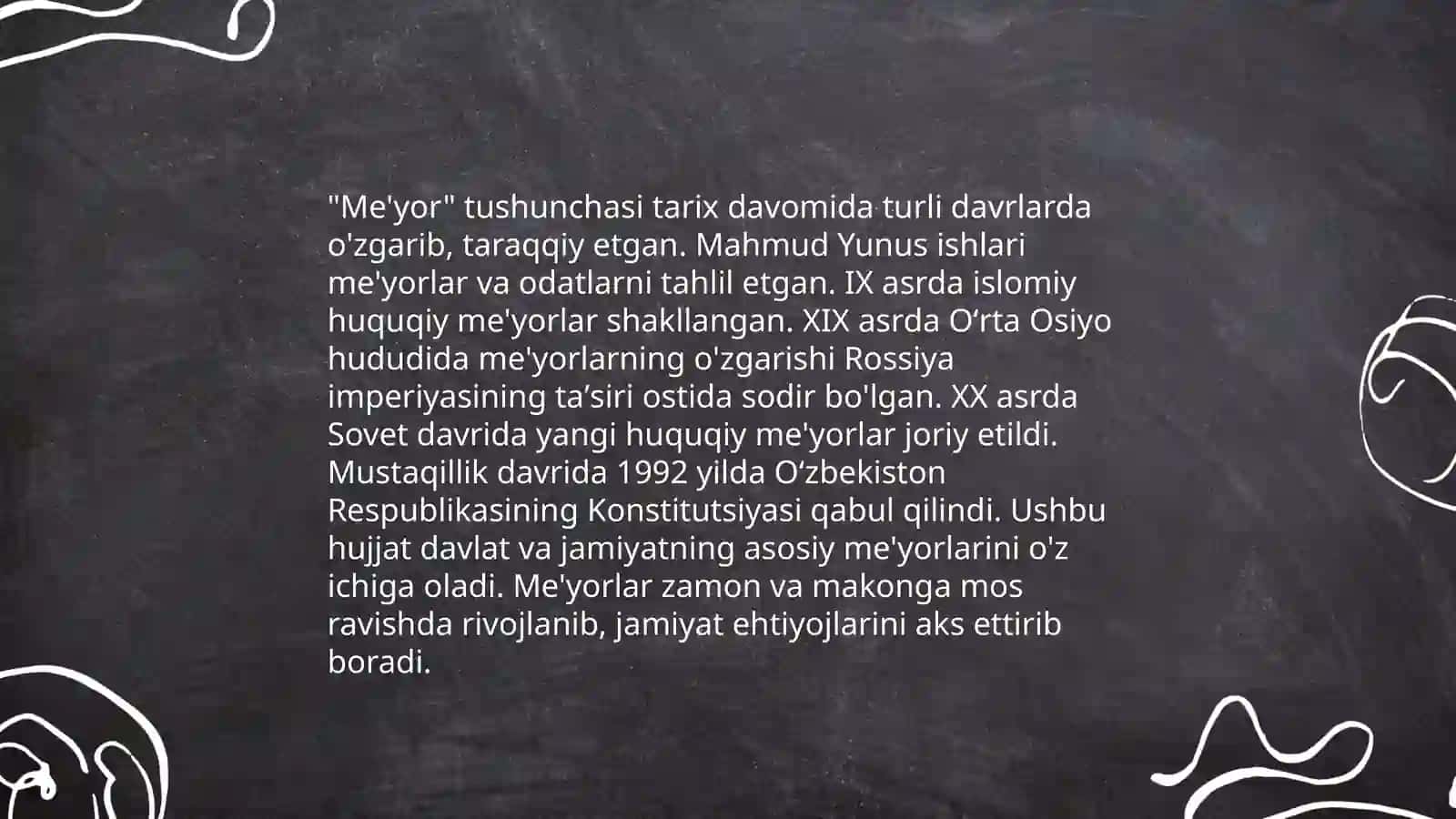 Ijtimoiy pedagogika va pedagogik sotsiologiyada ''me'yor'' va "meyordan" ogʻish tushunchasi, me'yordan ogʻishish tiplari 4