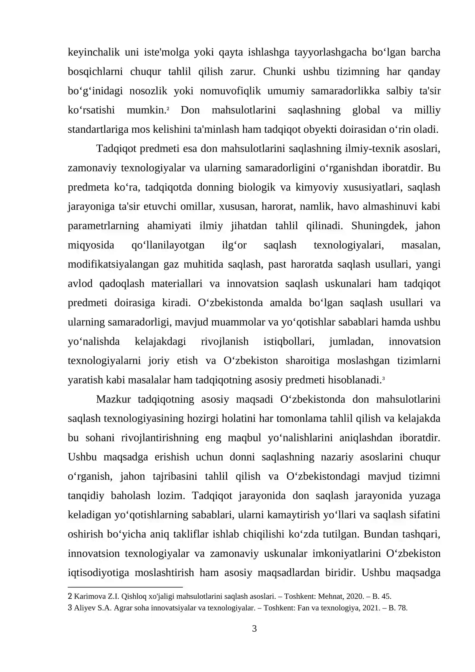 O'zbekistonda don mahsulotlarini saqlash texnologiyasining hozirgi holati va rivojlanish istiqbollari 4