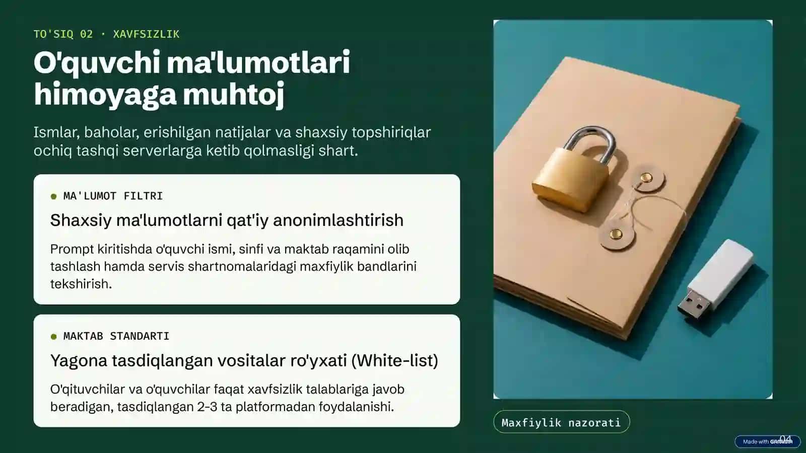 Ta'limda AI: texnik muammolar va yechimlar 4