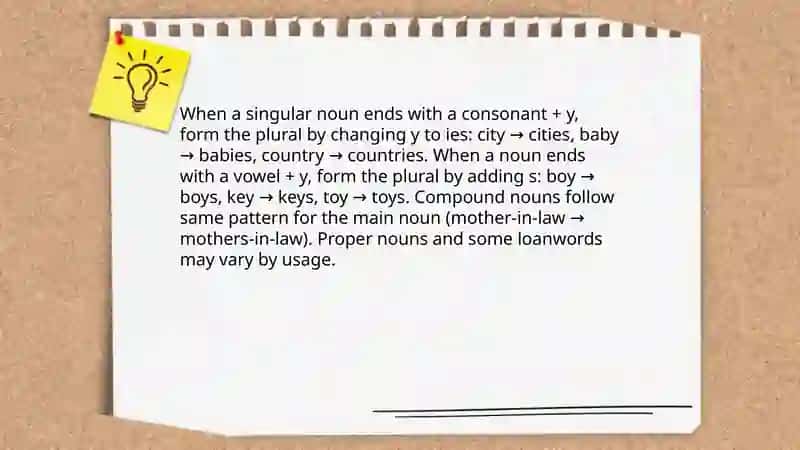 Pluralize nouns 4