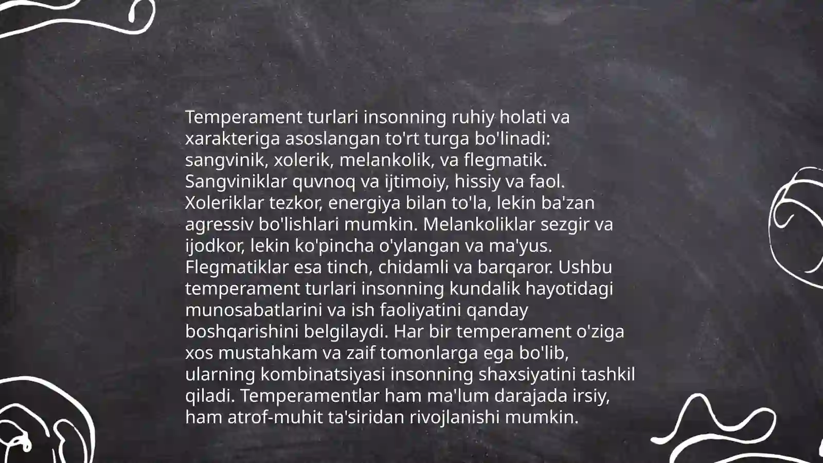 Temperament 4