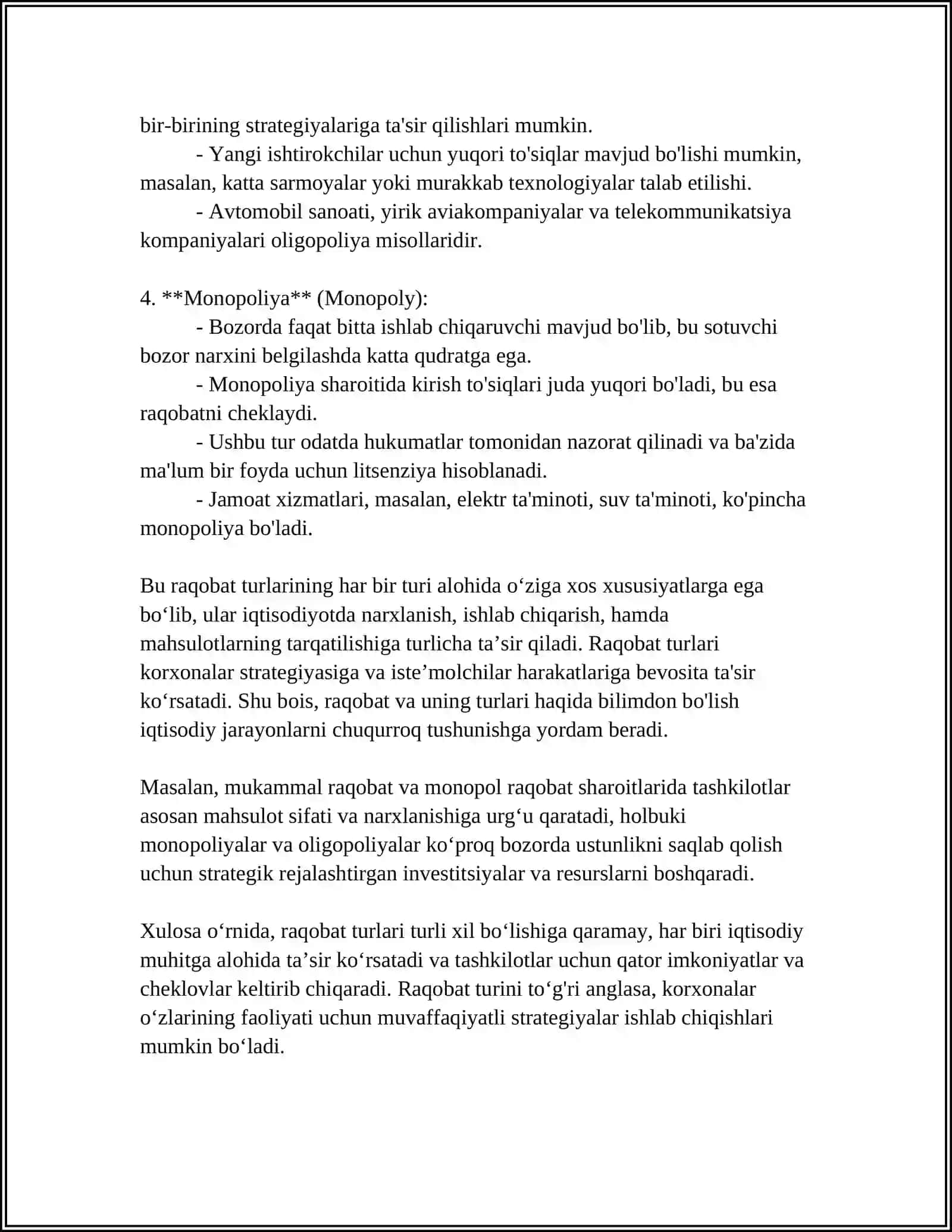 RAQOBAT KURASHINING SHAKLLARI VA USULLARI 4
