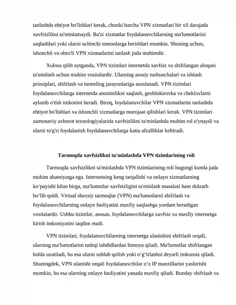 VPN tizimlari 4