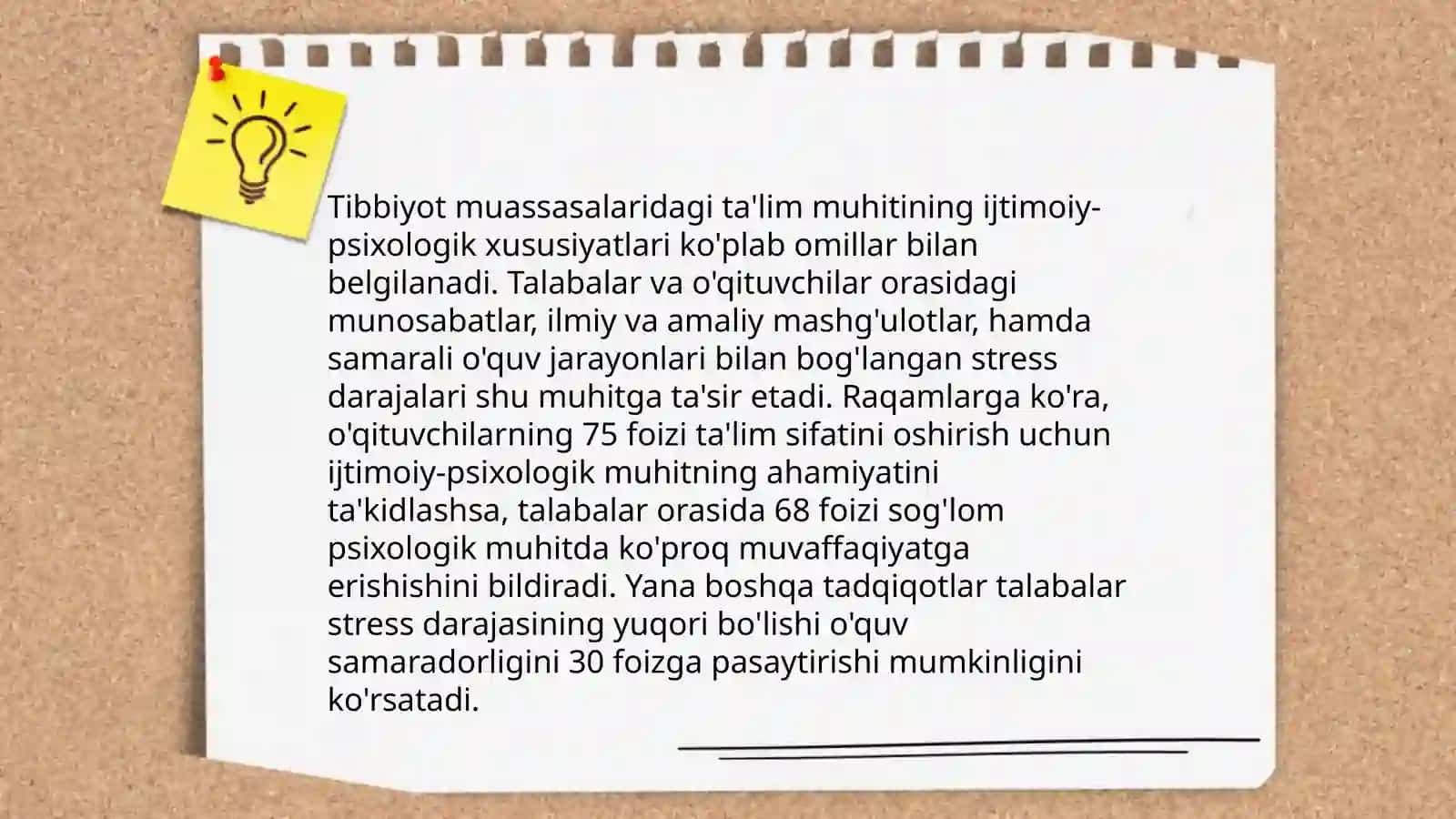 Uzoq muddat davolanayotgan bolalar uchun ta'lim muhitni yaratish 4