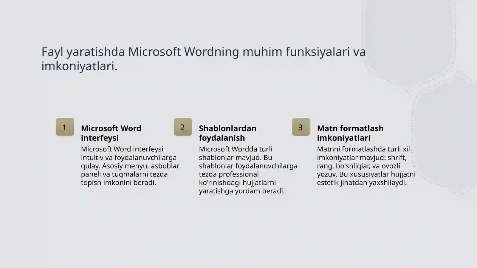 Microsoft Word dasturi 4
