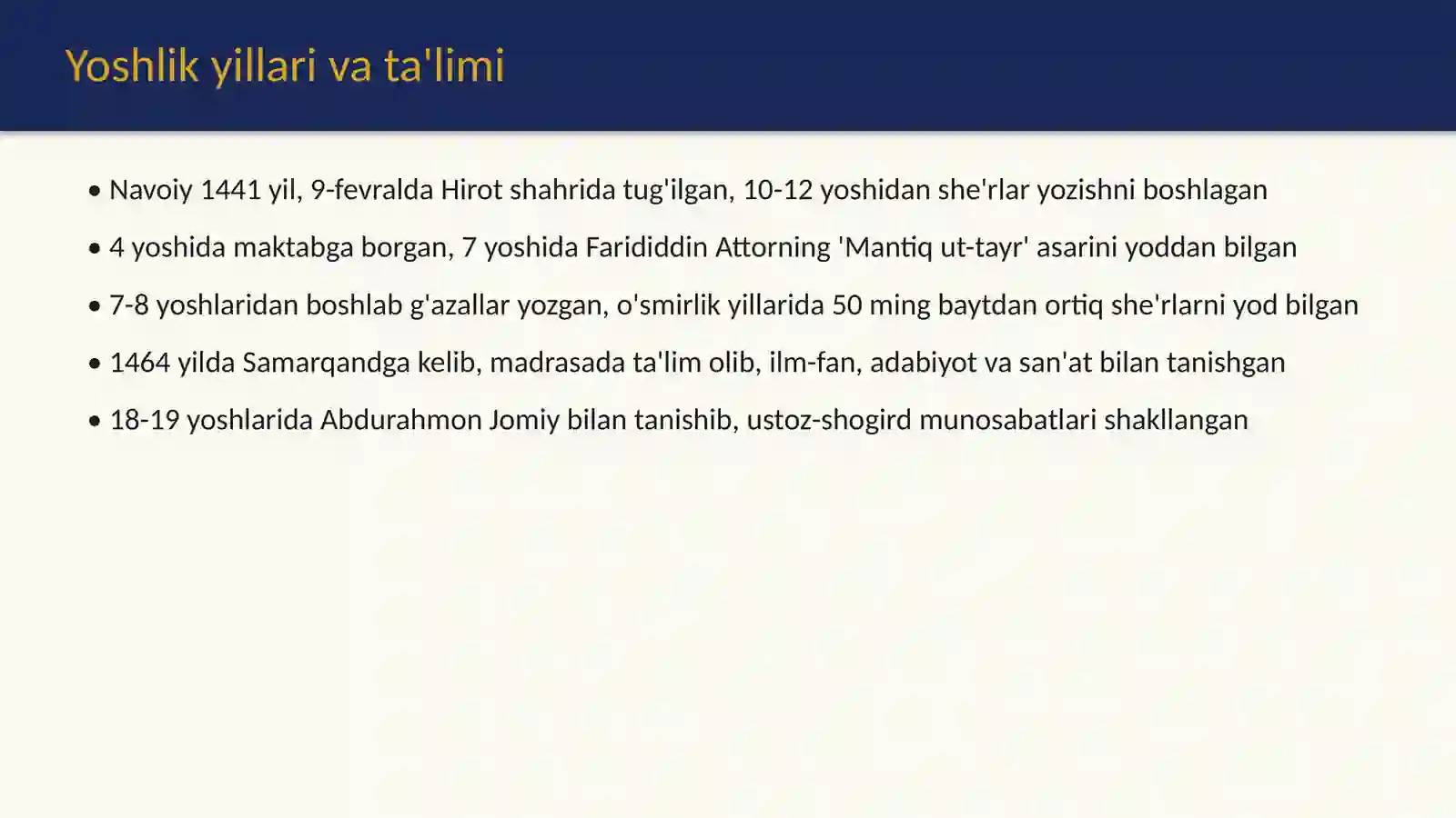 Alisher Navoiy — ulug' mutafakkir 4