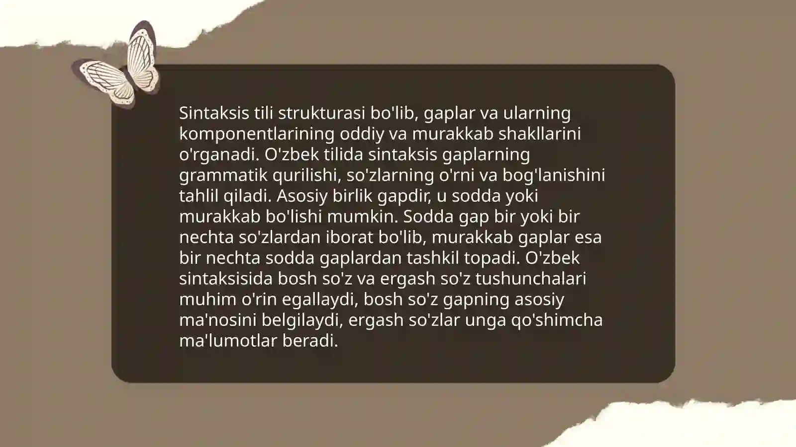 Tilning grammatika sathi 4