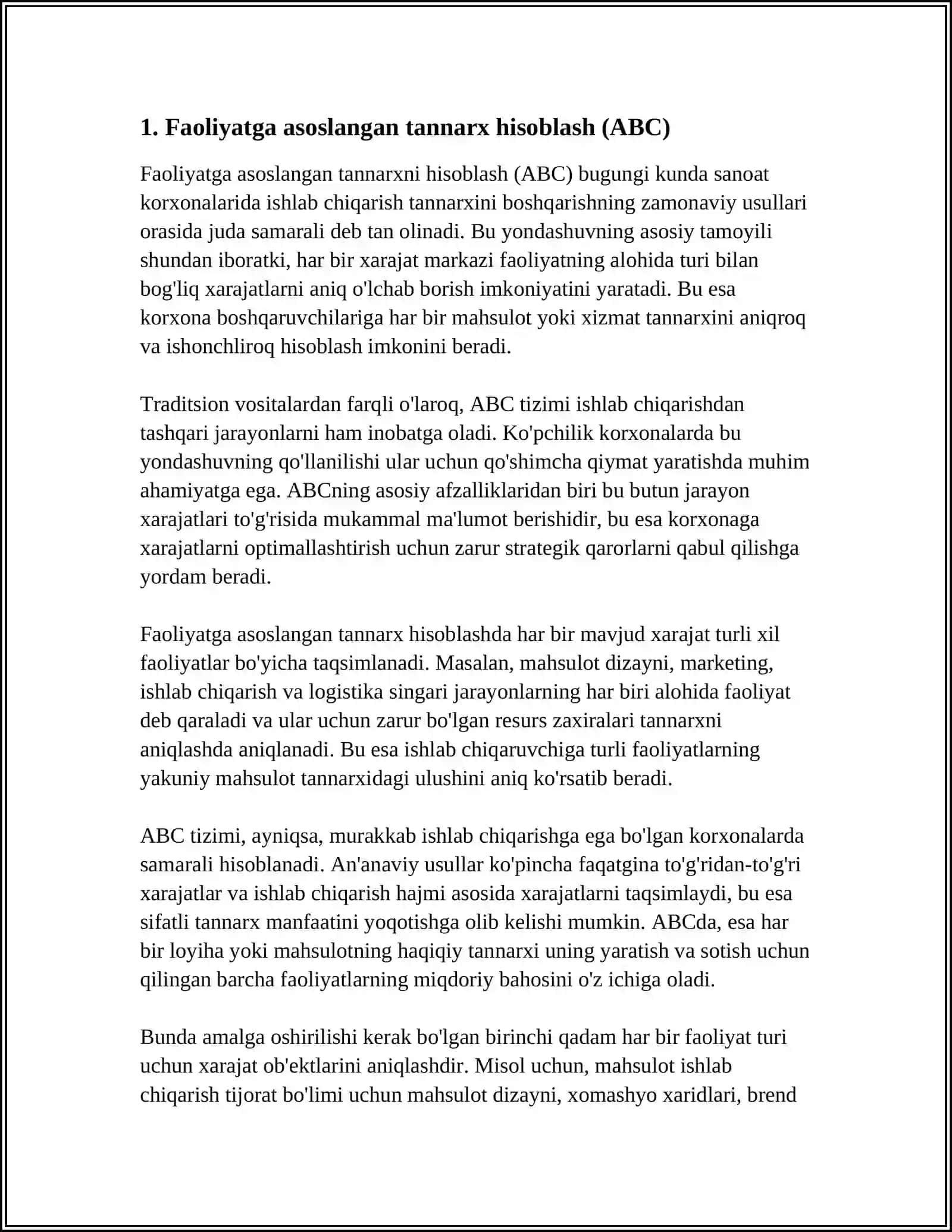 ISHLAB CHIQARISH TANNARXINI BOSHQARISHNING ZAMONAVIY USULLARI 4