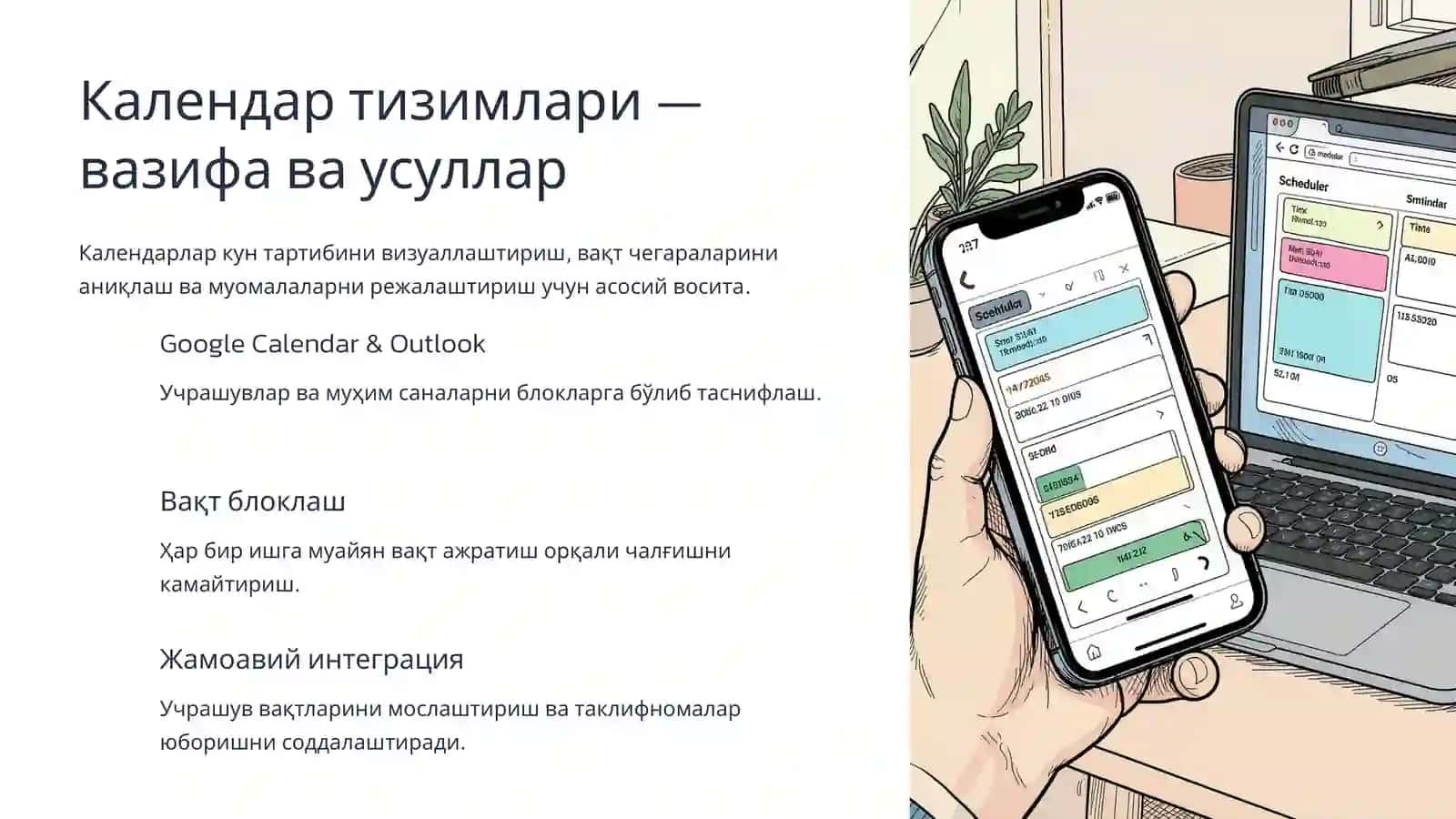 Вақтни башқаришнинг замонавий технологиялари 4