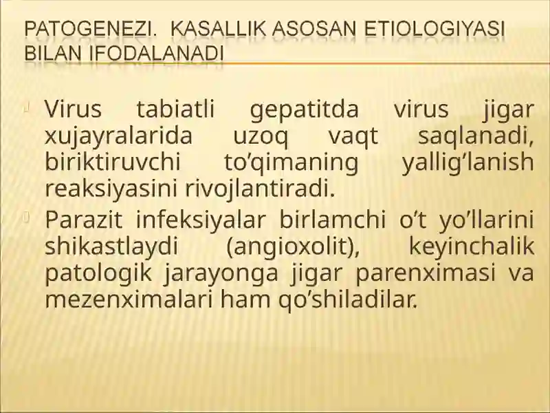 Surunkali gepatit 4