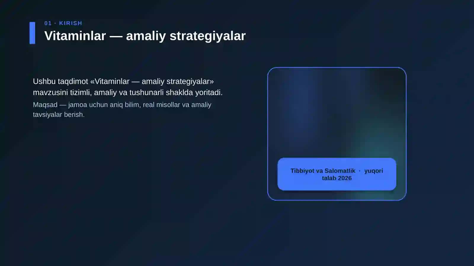Vitaminlar — amaliy strategiyalar 4
