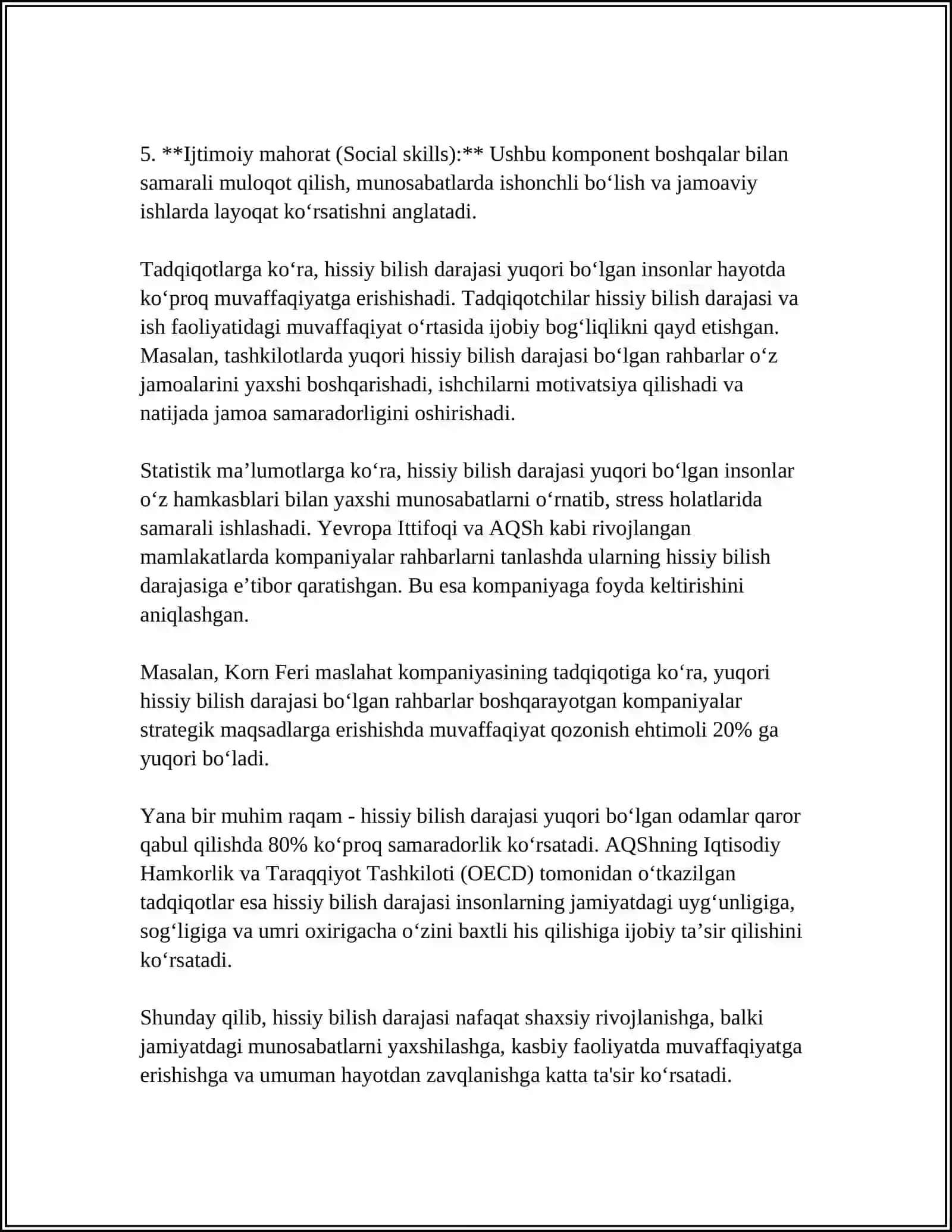 HISSIY, EMPIRIK, NAZARIY MANTIQIY INTUITIV BILISH DARAJALARINING OʻZARO ALOQASI VA FARQI 4