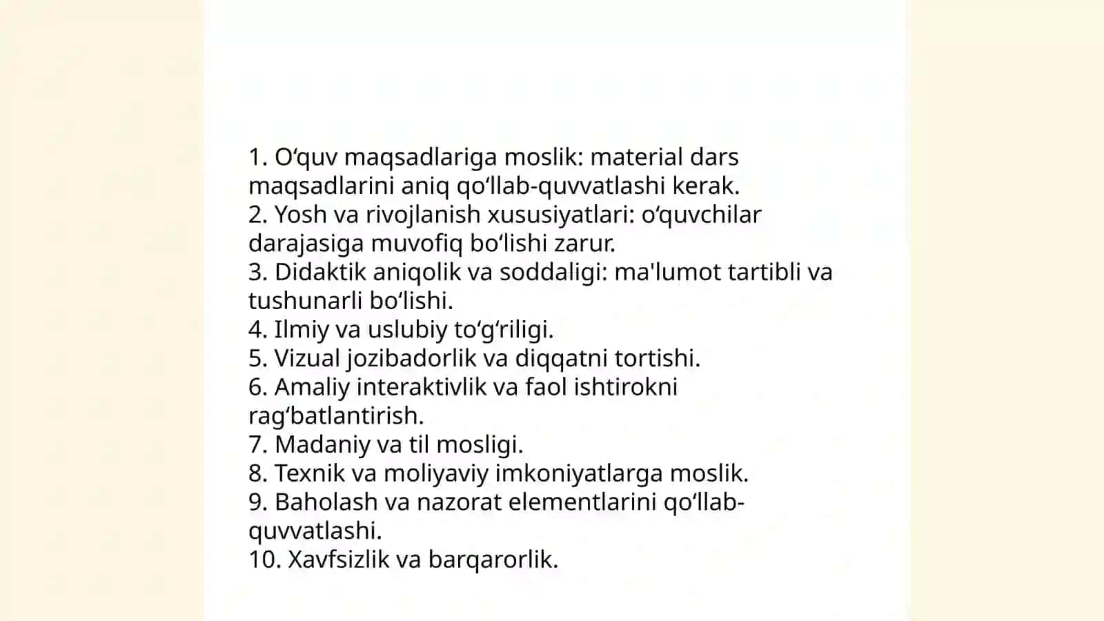 Maxsus fanlarni o'qitishda ko‘rgazmali vositalar tayyorlash metodikasi 4