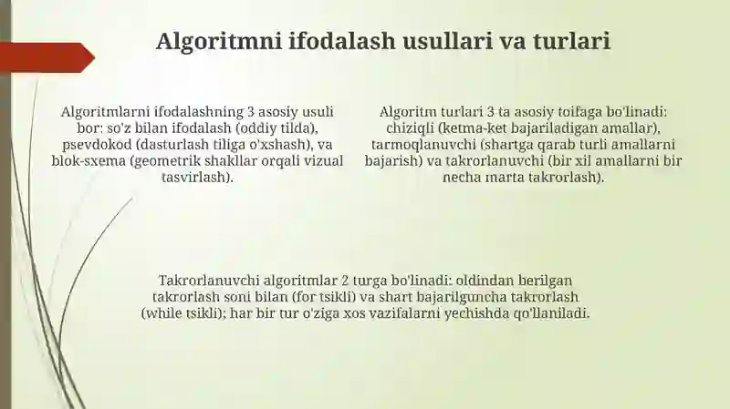 Algoritmlar 4