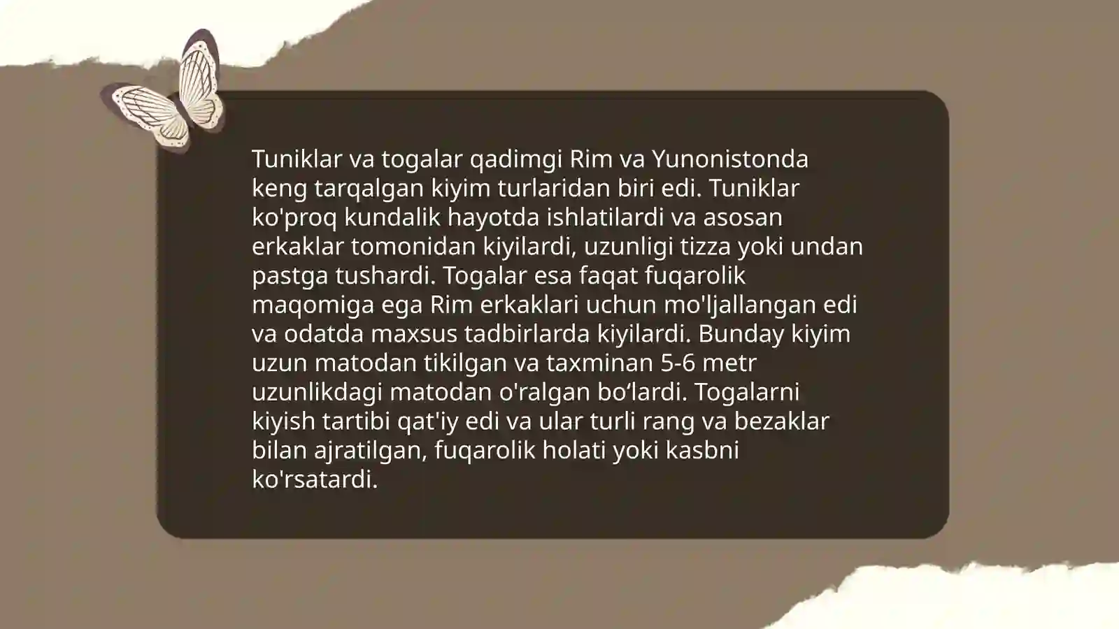Rim va Gretsiya liboslari 4