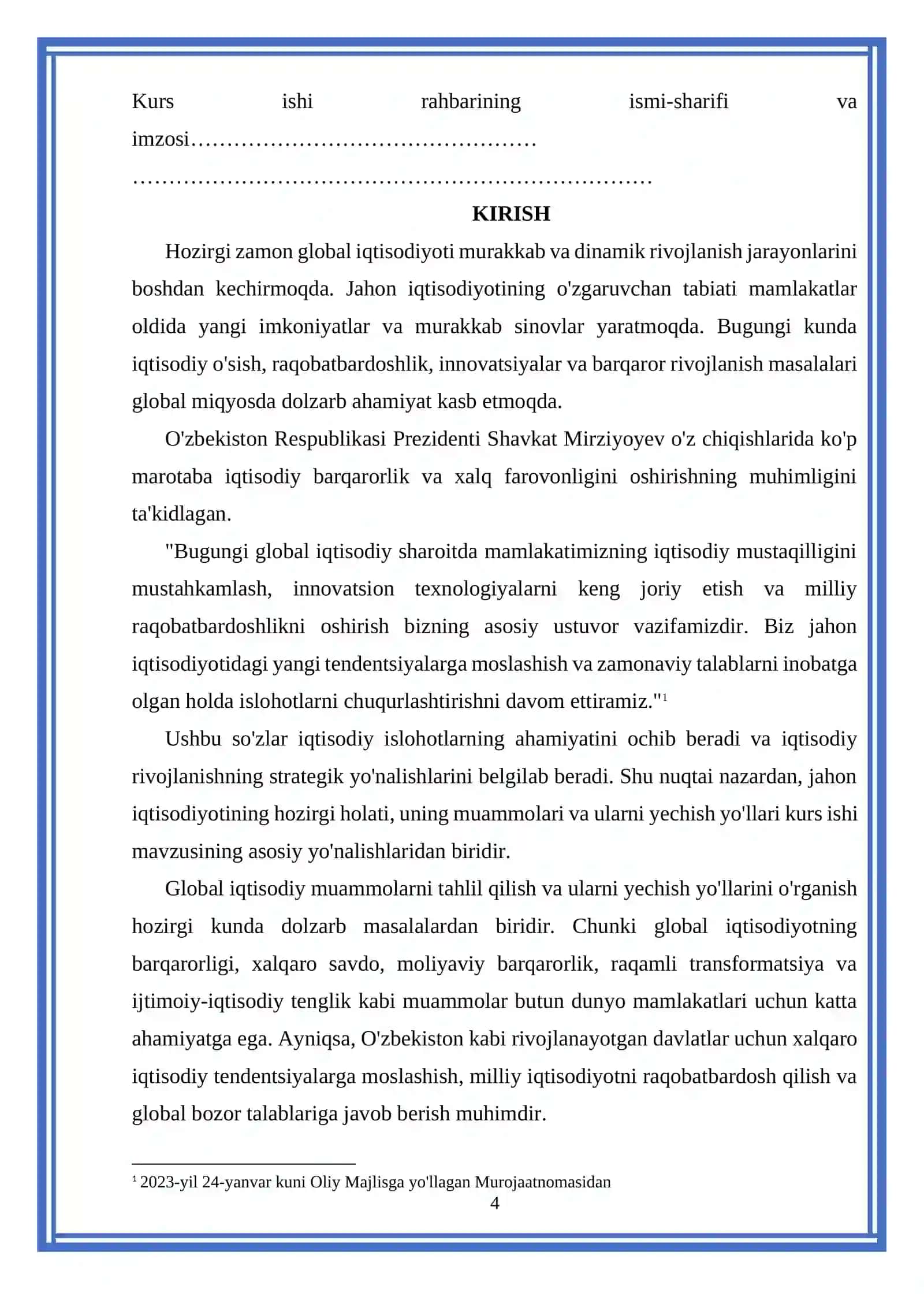 KURS ISHI 4