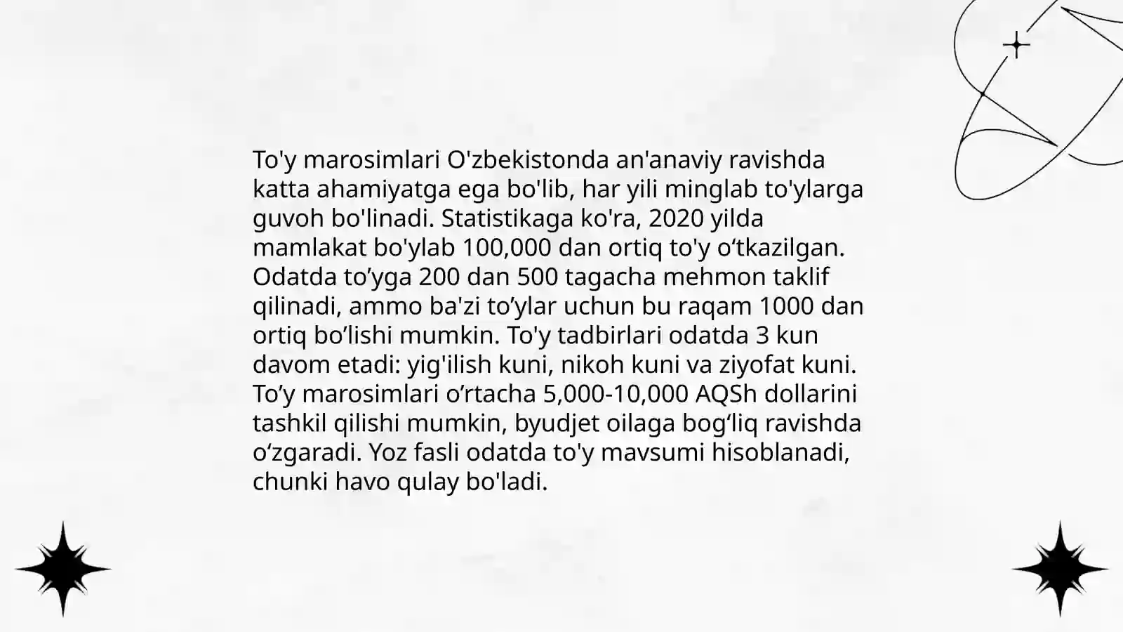 Milliy urf-odatlar haqida 4