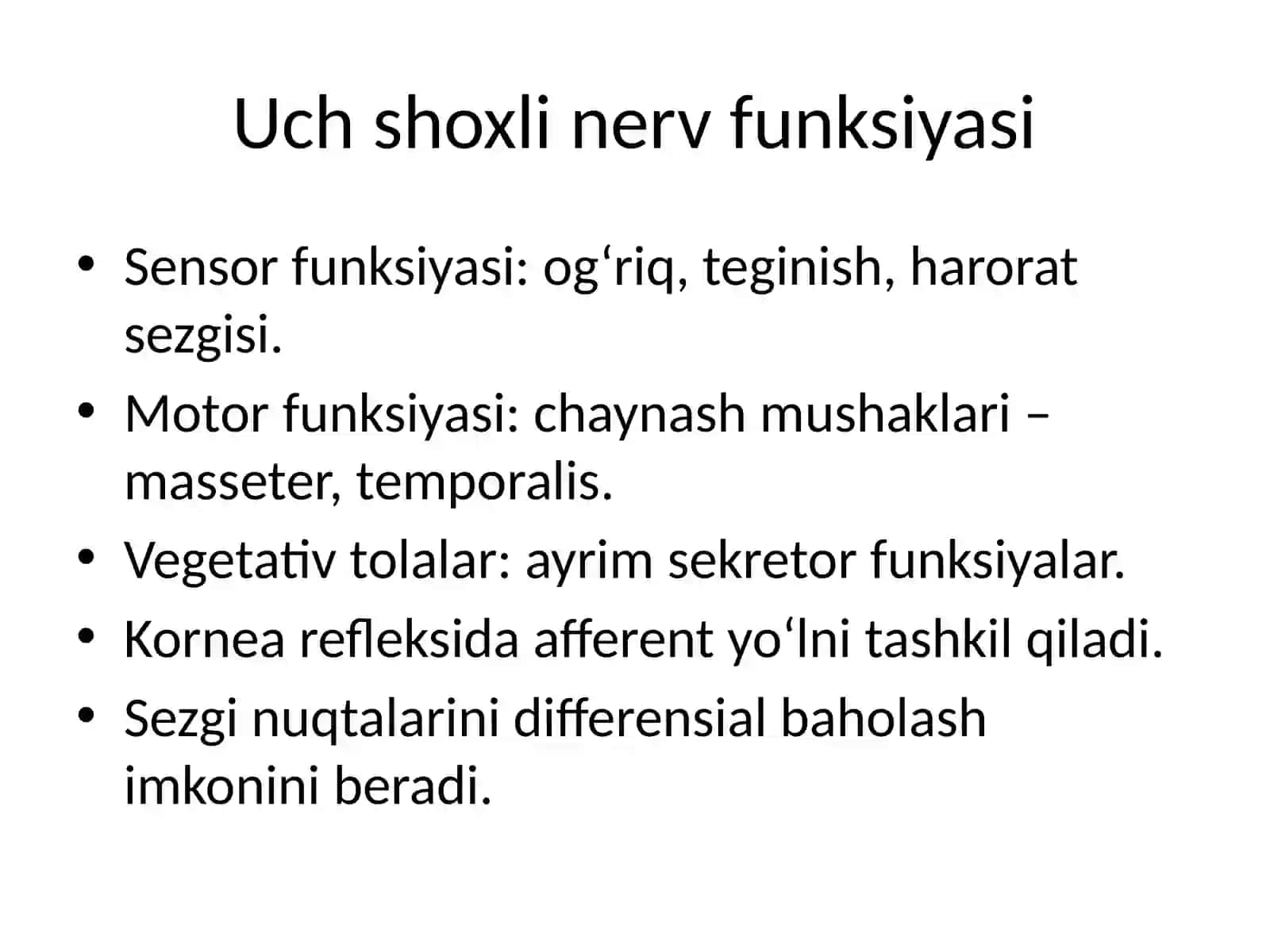 Uch shoxli nervlar 4