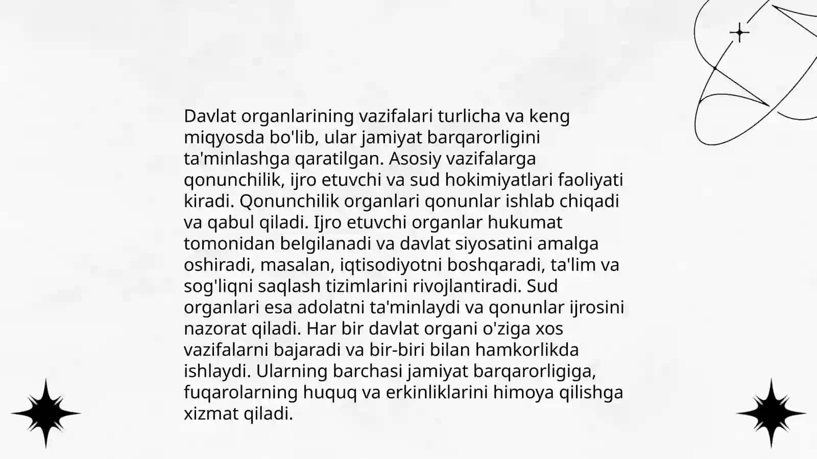 Davlat organi tushunchasi va turlari 4