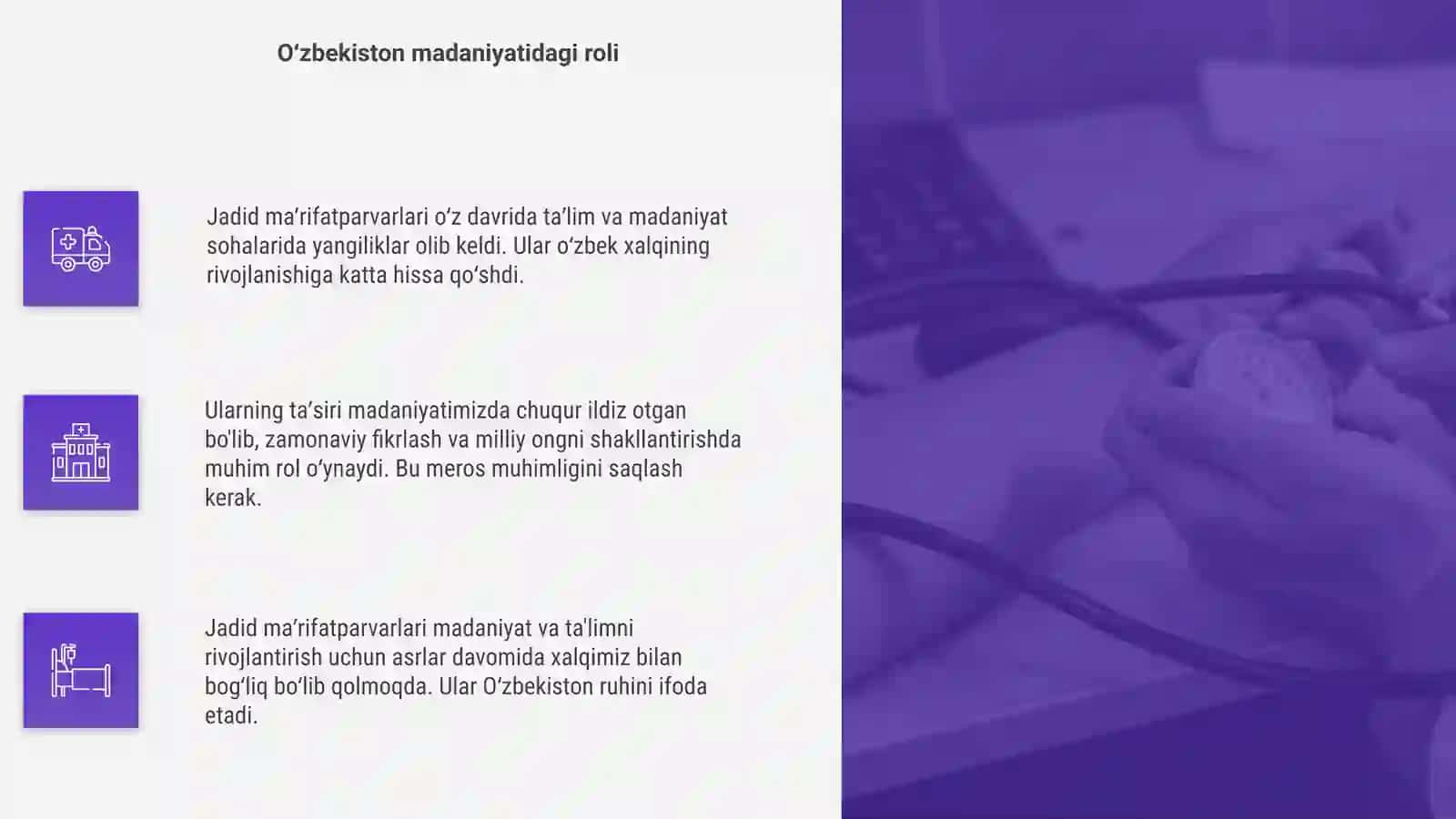 Jadid maʼrifat parvarlarning oʻlkamiz hayotida tutgan oʻrni 4