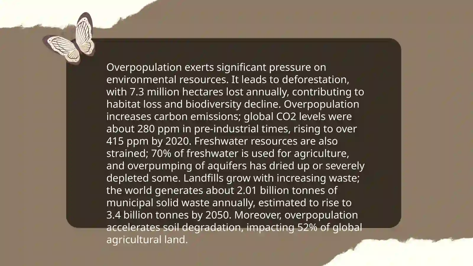 Overpopulation. The human explosion 4