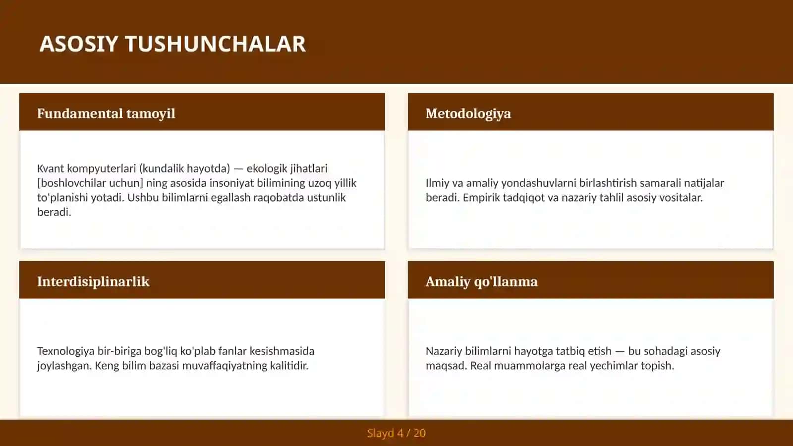 KVANT KOMPYUTERLARI (KUNDALIK HAYOTDA) — EKOLOGIK JIHATLARI [BOSHLOVCHILAR UCHUN] 4