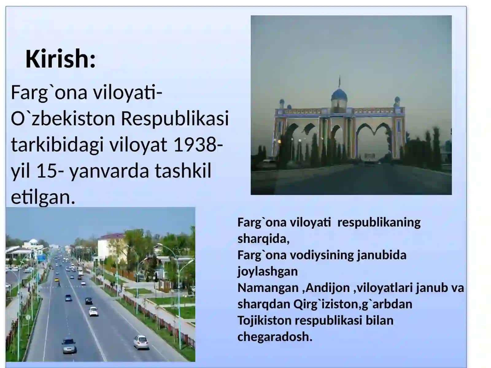 Farg`ona  viloyati 4