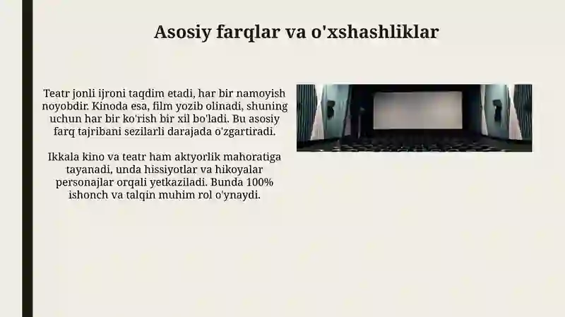 Kino va teatr 4