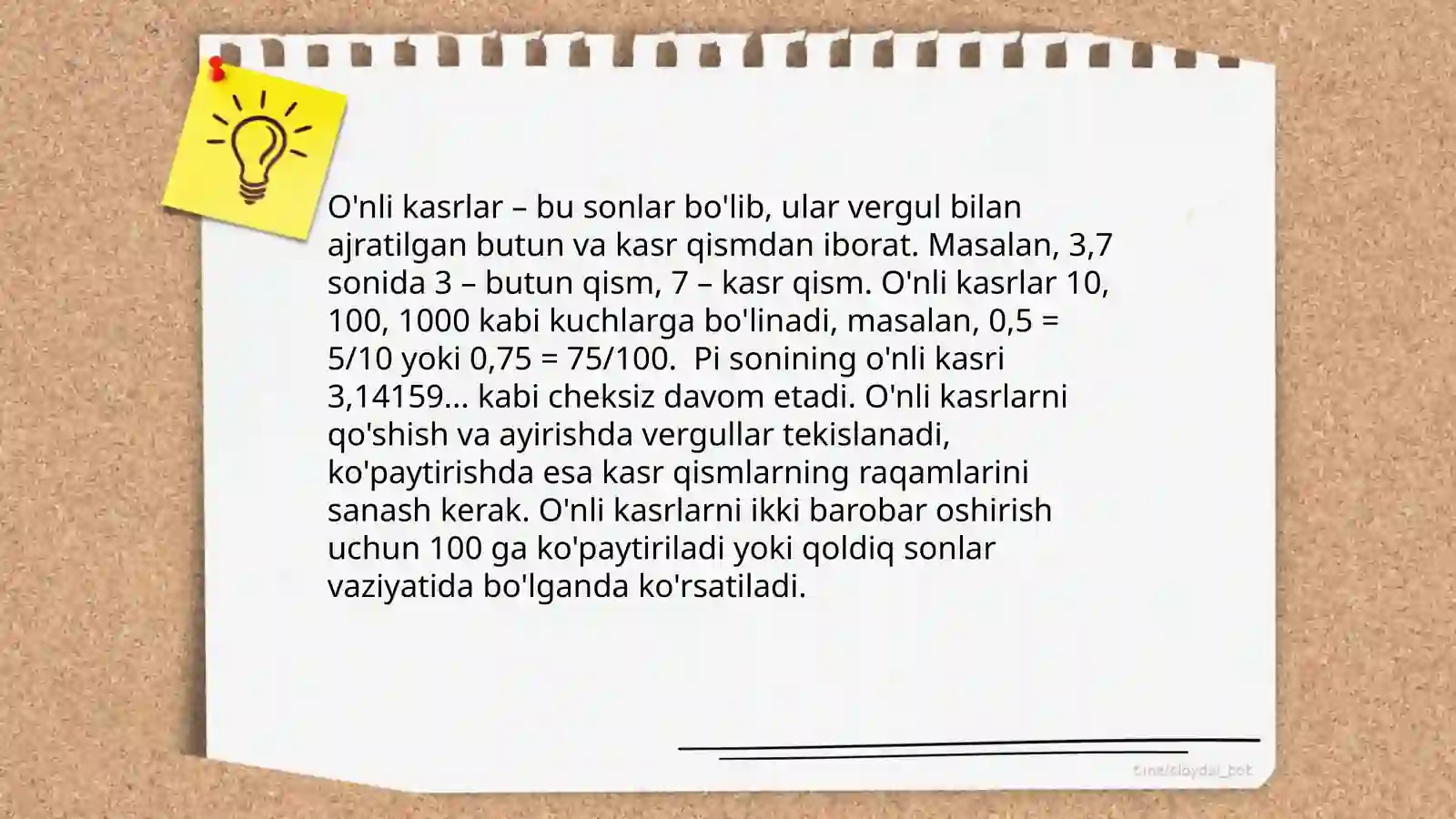 Ratsional sonlar 4