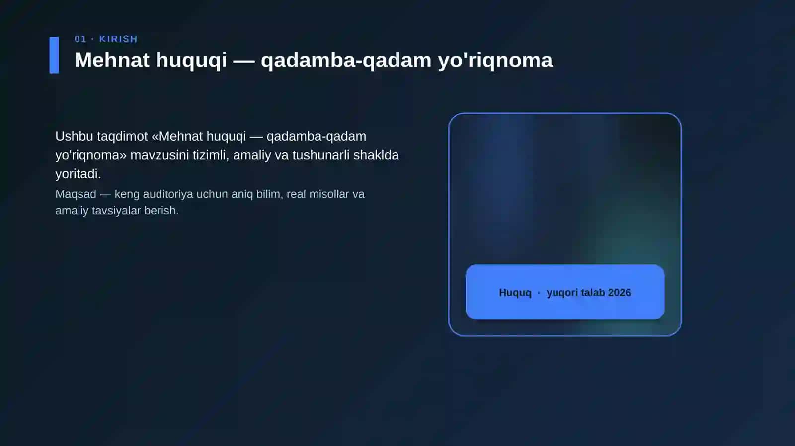 Mehnat huquqi — qadamba-qadam yo'riqnoma 4