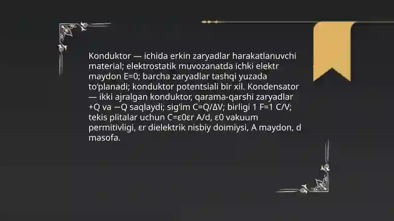 Zaryadlangan shar sig‘imi. 4