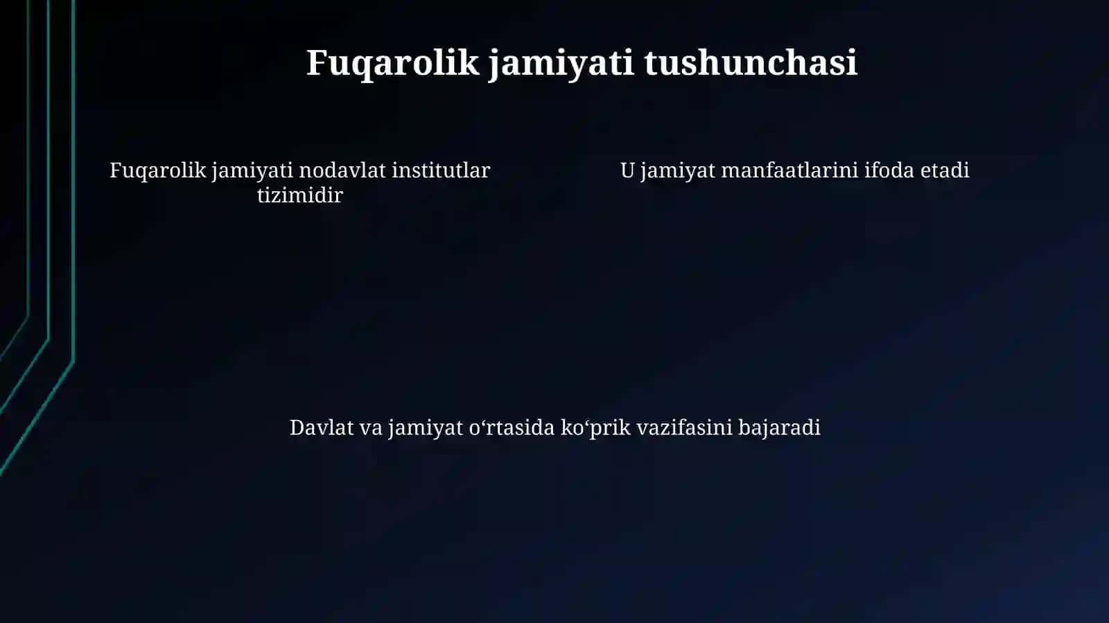 Fuqarolik jamiyatini yanada rivojlantirish bo‘yicha rivojlanish strategiyasi 4
