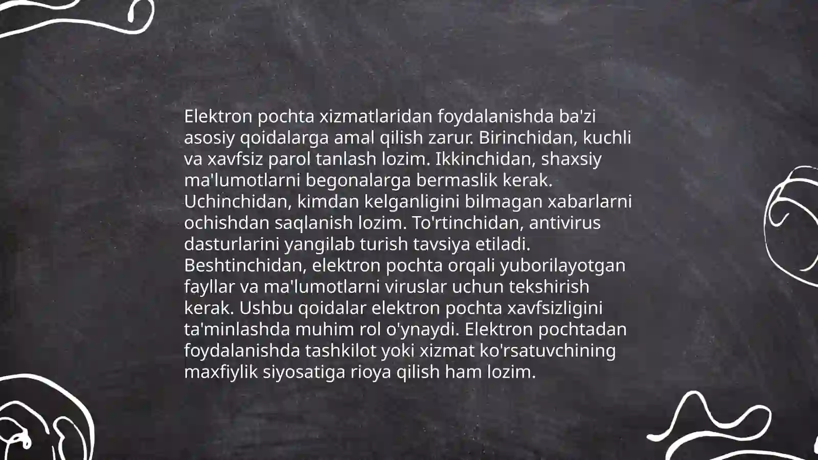 Elektron pochta 4