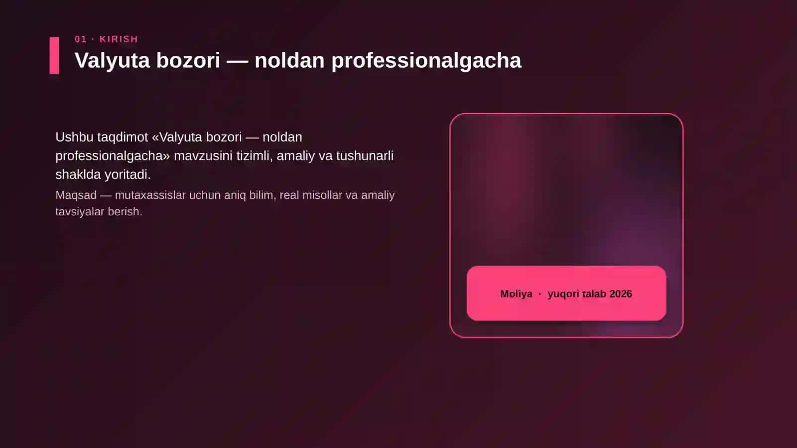 Valyuta bozori — noldan professionalgacha 4