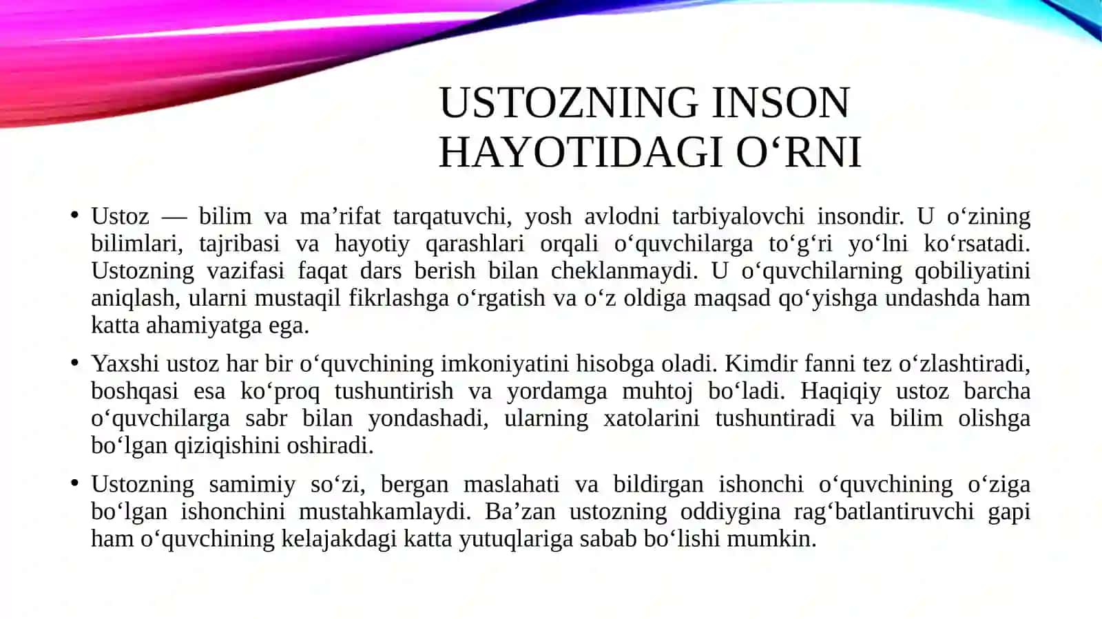 Mening ustozim 4