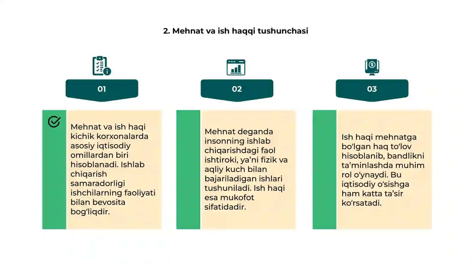 Kichik korxonalarda mehnat va ish haqqi hisobi 4