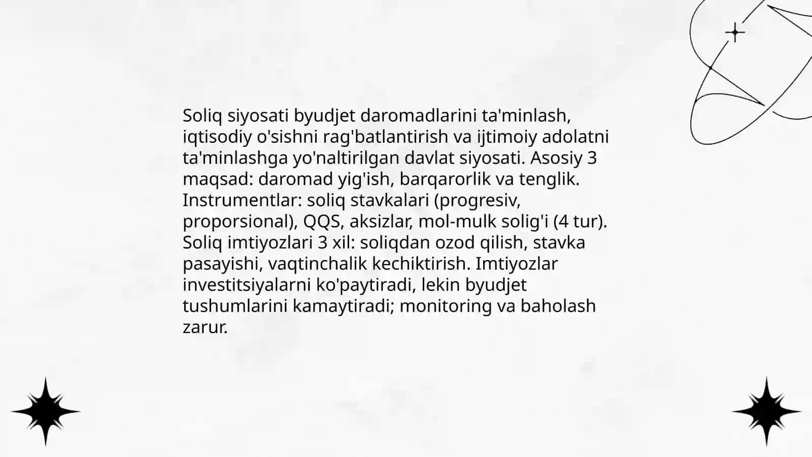 Fiskal siyosat va byudjet vositalari 4