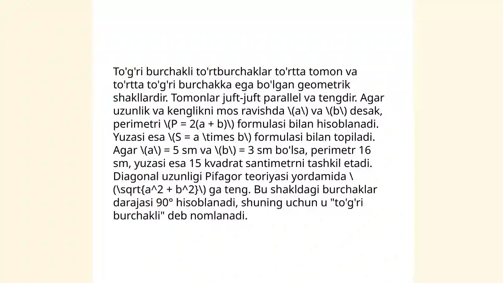 Geometrik shakllar 4
