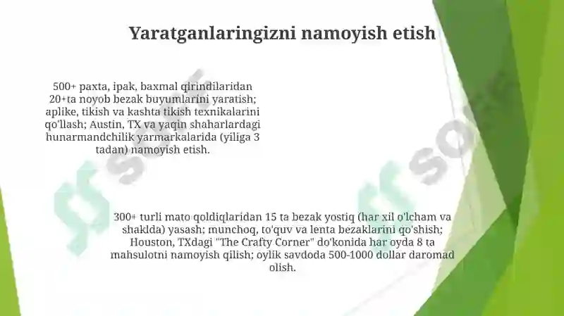 Gazlama qoldiqlaridan bezak tayyorlash 4