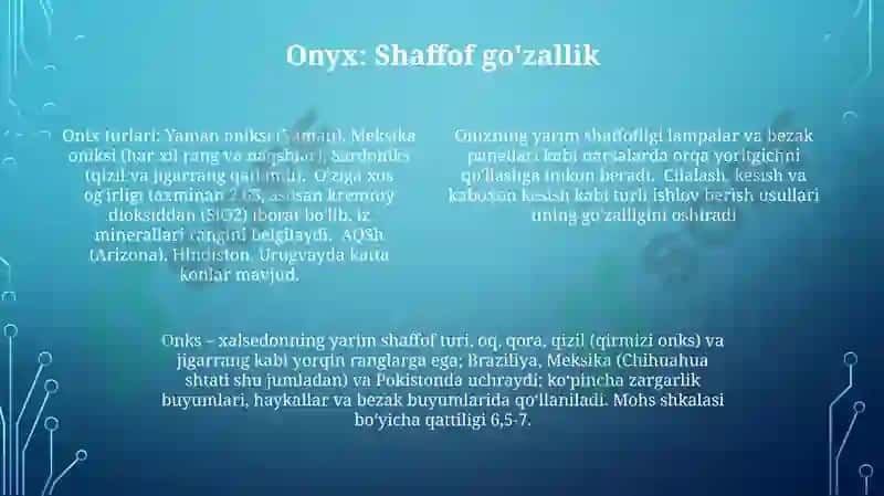 Tabiiy tosh materiallari va ularning turlari 4