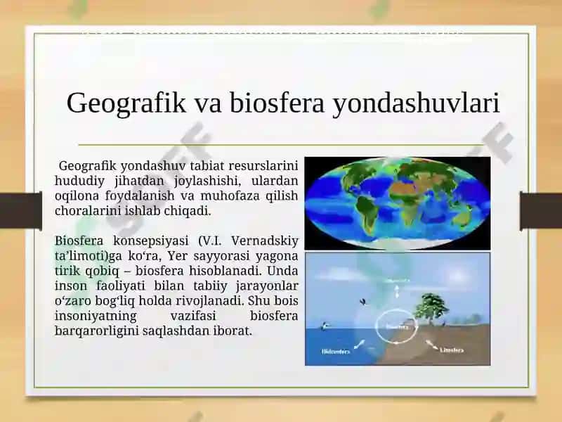Tabiatni muhofaza qilishning ilmiy-nazariy asoslari 4